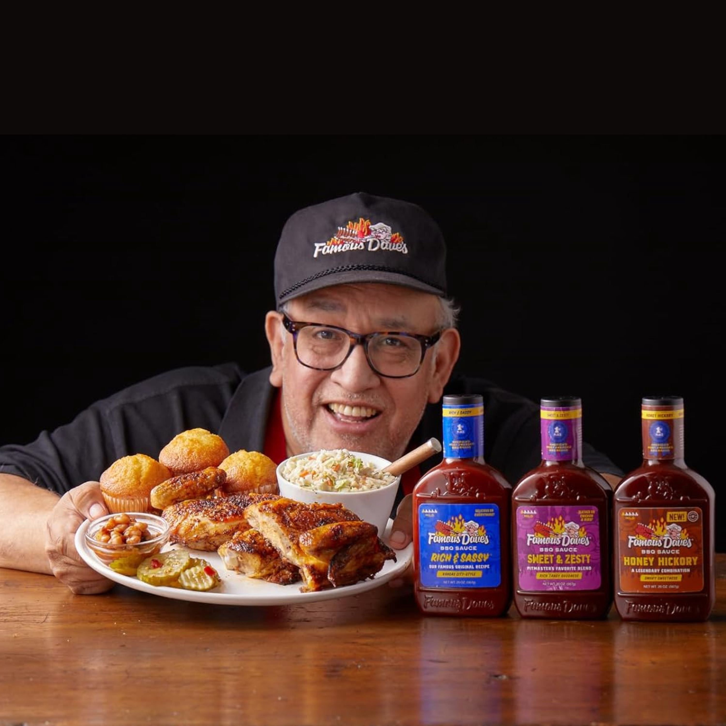 Famous Dave's Sweet & Zesty BBQ Sauce, 20 oz