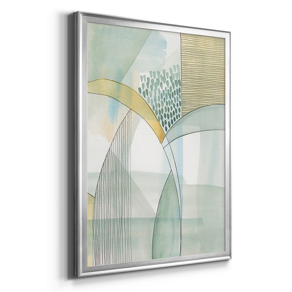 Mint Reflection I Premium Framed Print, in Gold, Black, or Silver - Ready to Hang