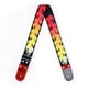 thumbnail image 1 of Correa para guitarra Strap o Tahali para guitarra acústica, bajo eléctrico, guitarra eléctrica Kidam  Flamas Rojo, 1 of 5