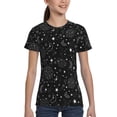 thumbnail image 4 of Fuzoiu Space Galaxy Print Boys' Casual T-Shirt,Crewneck Undershirts,Boys Athletic Shirt,Short Sleeve T-Shirts for Outdoor Play, 4 of 7