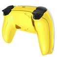 thumbnail image 5 of eXtremeRate Chrome Gold Glossy Back Replacement Housing Cover  Bottom Shell for ps5 Controller BDM-010/020/030/040, 5 of 8