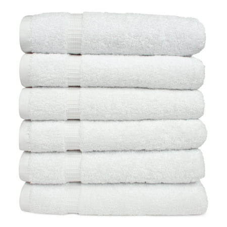 Cambridge brand by Salbakos Luxury Hotel & Spa 16x30 Hand Towel Set of 6 - 100% Genuine Organic Turkish