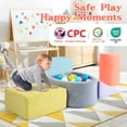 thumbnail image 4 of Spanspace Toddler Soft Play Climbing Set, 5-Piece Indoor Foam Climber with Ball Pit, Soft Blocks for Crawling, Sliding, Stacking, Gross Motor Development, Montessori Baby Play Set, 4 of 7