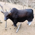 thumbnail image 4 of AYYUFE Simulation Bull OX Yak Animal Figurine PVC Model Table Kids Education Toy, 4 of 5