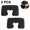 Black, variant on 2 Pack U-Shaped Portable Inflatable Travel Neck Pillow,Compact Travel Pillows for Airplanes Travel Light Inflatable Neck Pillow Support Head Neck and Lumbar for Traveling ,Home