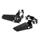 thumbnail image 2 of Reposapiés de motocicleta Baoblaze Universal Negro Plegables, 2 of 8