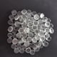 thumbnail image 5 of 100 Uds. de para , Guijarros de Fondo Plano, Parte Superior Redonda, Características Decorativas, , Suministros de Blanco transparente Soledad cuentas de mármol de cristal, 5 of 10