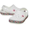 thumbnail image 2 of Sandalia Crocs Crocband Zueco Blanco Holiday Unisex 9W/7M, 2 of 7