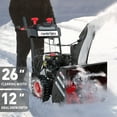thumbnail image 2 of Amerisun 26" Self-Propelled Gas Snow Blower, 212cc, Two-Stage Snow Thrower with Electric Start, 2 of 8