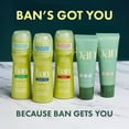 thumbnail image 4 of Ban Roll-On Antiperspirant Deodorant, Regular, 3.5oz (Pack of 2), 4 of 11