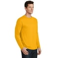 thumbnail image 4 of Port & Company Long Sleeve Fan Favorite Tee-2XL (Bright Gold), 4 of 6