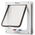 thumbnail image 1 of Cat Door Depets con cierre grande de 4 posiciones para interiores y exteriores, 1 of 6