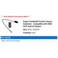thumbnail image 2 of Engine Crankshaft Position Sensor Connector - Compatible with 2008 - 2010 Audi A5 Quattro 2009, 2 of 2