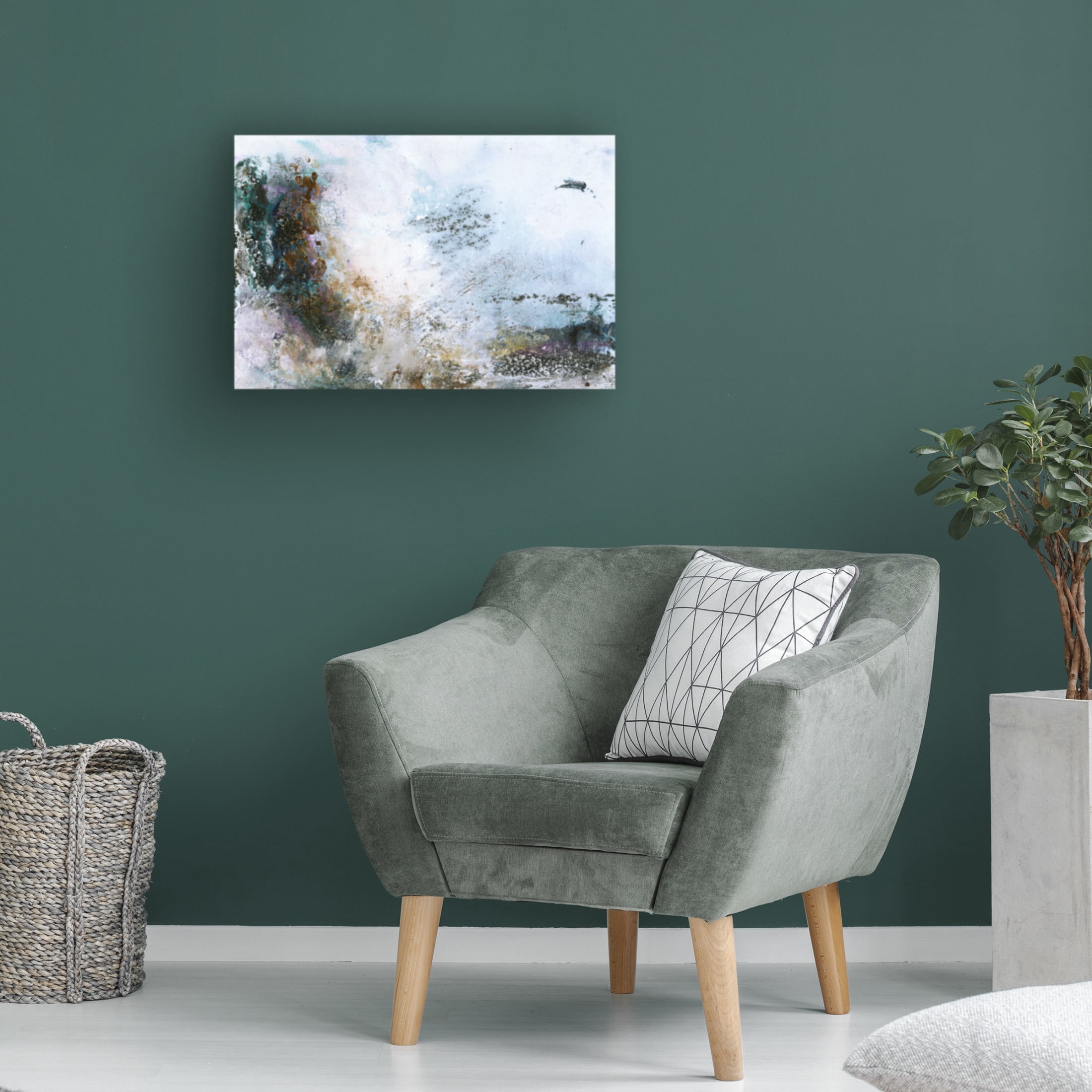 Canvas Wall Art - Deb Chaney 'Port Renfrew' Wall Art for Living Room, Bedroom, or Office D?cor by Trademark Fine Art - 24 x 16 Inches