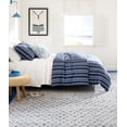 thumbnail image 4 of Dash & Albert Denim Rag Diamond Handwoven Cotton Rug, 3' x 5', Ivory, 4 of 6