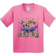 thumbnail image 3 of Inktastic Mardi Gras Masks and Beads Youth T-Shirt, 3 of 5