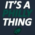 thumbnail image 3 of It's a Philly Thing Funny Women's V-Neck T-shirt Philadelphia Birds Fan Champions City of Brotherly Love Football Fly Tee, 3 of 7