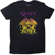 Queen Gradient Logo T-Shirt (Small) Black