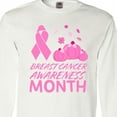 thumbnail image 4 of Inktastic Breast Cancer Awareness Month- October Long Sleeve T-Shirt, 4 of 5