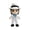 C, variant on Michael Plush Doll, Cute Pop Star Inspired Plush Doll - Soft Stuffed Collectible Figure, Unique Gift for Music Fans