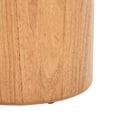 thumbnail image 5 of SAFAVIEH Devin Amish Round Pedestal Accent Table, Natural (20 in. W x 20 in. D x 21 in. H), 5 of 7