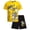 Yellow, variant on SOUTHPOLE Boys Athletic Shorts Set Lightweight Soft Cotton Graphic Tees & French Terry Shorts 2 Piece