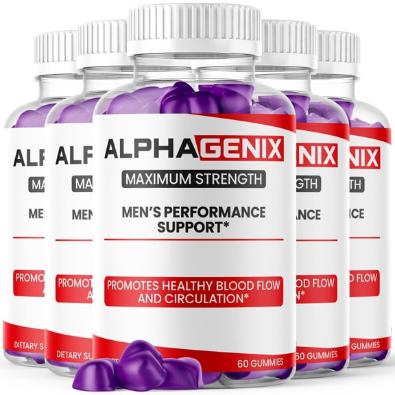 AlphaGenix Gummies Advanced Formula All Natural Vitamin Supplement Alpha Genix 300 Gummies