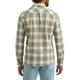 thumbnail image 3 of Wrangler® Men's Long Sleeve Plaid Shirt, 3 of 3