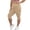 Beige Capris, variant on Yoga Workout Leggings for Women Cargo Capris Knee Length Soft Stretch Runing Atheletic Casual Pants Outdoor Lounge Activewear Quick Dry White