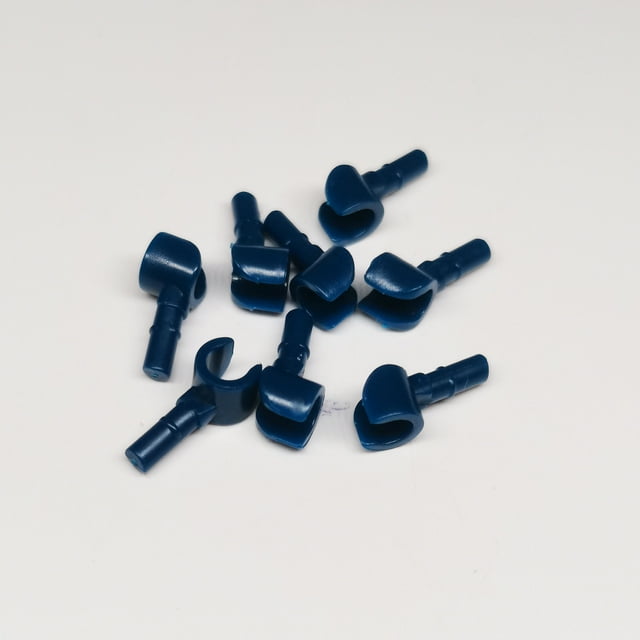 100pcs DIY MOC For 983 Building block Figures parts For Body Part Hand 32-Dark blue 100pcs