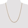thumbnail image 4 of 14K Yellow Gold Anchor Chain Styles Necklace 24 inch 3 mm Concave with Lobster Clasp, 4 of 4