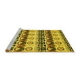 thumbnail image 2 of Ahgly Company Machine Washable Indoor Rectangle Abstract Yellow Modern Area Rugs, 2' x 3', 2 of 4