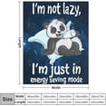 thumbnail image 2 of Cute Panda Blanket Funny Panda Decor Animal Throw Blanket Panda Gifts for Girls Boys Super Warm Soft Plush Lightweight Fleece Flannel Blanket Winter Couch Bedding Blanket for Kids Adults Women 60"x80", 2 of 6