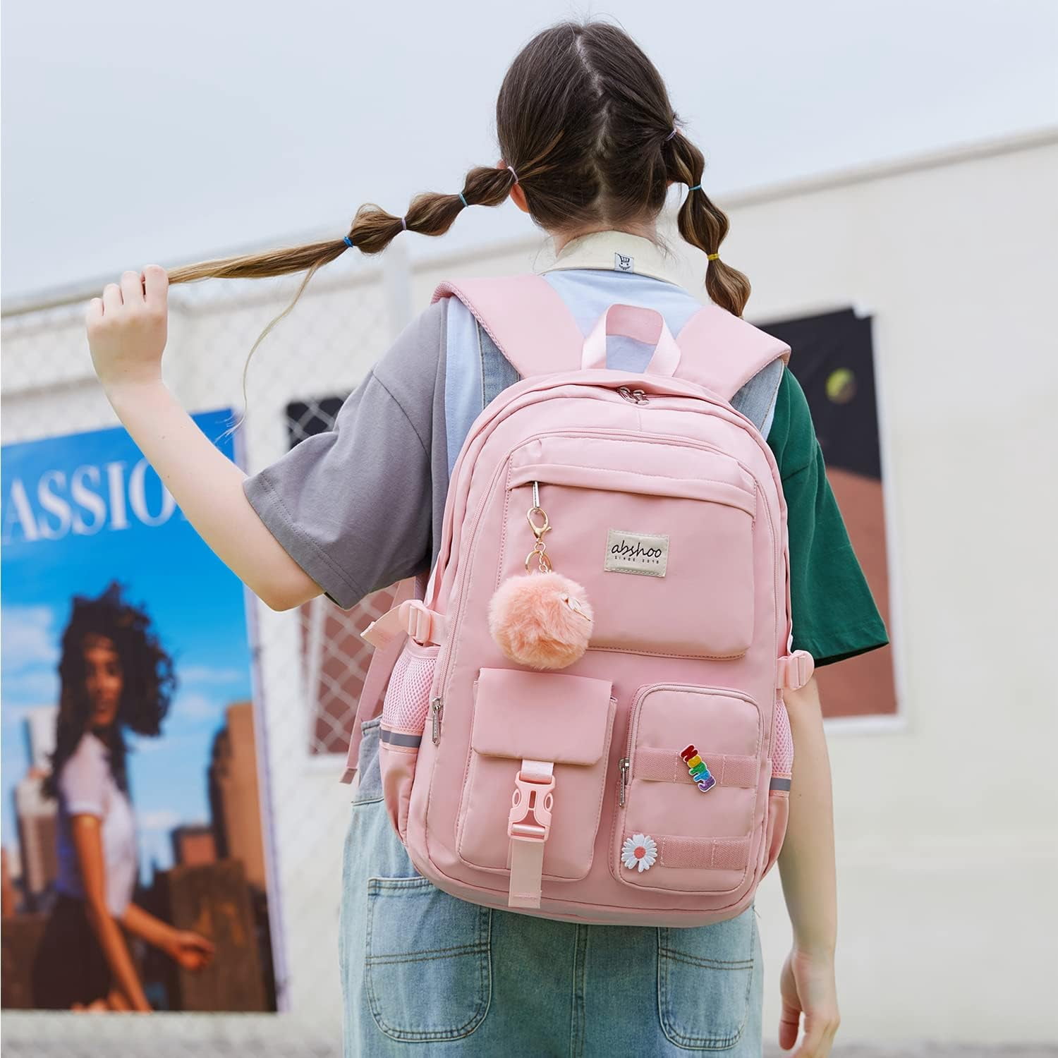 Big Student Laptop Backpack For College All Age Man Women Bag Travel Daypack