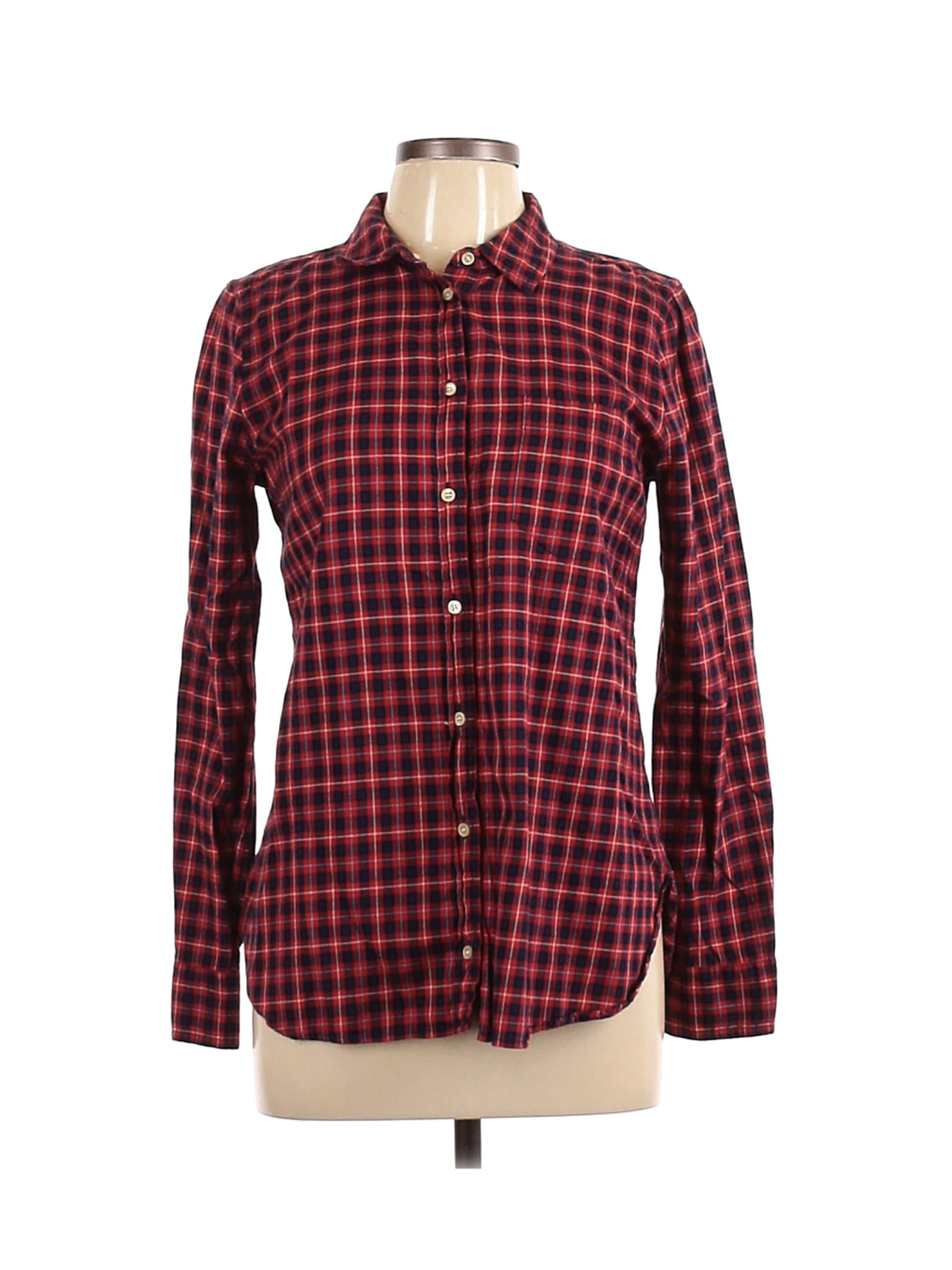 Noble Outfitters 21020-440 Womens Downtown Flannel Long Sleeve Shirt Large