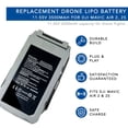 thumbnail image 6 of MaximalPower 11.55V 3500mah Replacement Battery For DJI Mavic Air 2, 2S Drones, 6 of 10