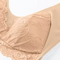 thumbnail image 5 of Paiwinds Women's Front Closure Bra - Plus Size Lace Vest Style Wireless Bra for Post-Surgery & Sleep, Comfortable Everyday Underwear, 5 of 9