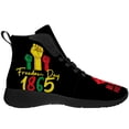 thumbnail image 4 of Aidianart African High Top Sneakers Womens High Top Shoes Size 8.5, 4 of 5