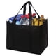 thumbnail image 3 of Bolsas de supermercado reutilizables DIOMMELL extra grandes 10 negras, 3 of 7