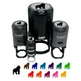 thumbnail image 1 of Gorilla Solid Self-Inking Rubber Stamp Ink Stamper - Black Ink - Small 3/4 Inch, 1 of 7