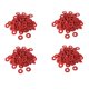 thumbnail image 1 of 400 x Arandela de Fibra Tornillo Aislante para Placa Base - Rojo, 1 of 8