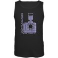 thumbnail image 1 of Photographer Blow Things Up Funny Black Adult Tank Top, 1 of 1