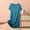 Dark Green, variant on Women's Casual Tennis Dress for Home and Leisure Round Neck Sleeveless Design Lightweight Spring Summer Everyday Dress for Women Green 4XL