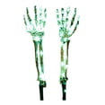 thumbnail image 1 of Bones Hand Halloween Props tamaño real para patio al aire libre jardín césped (verde), 1 of 4