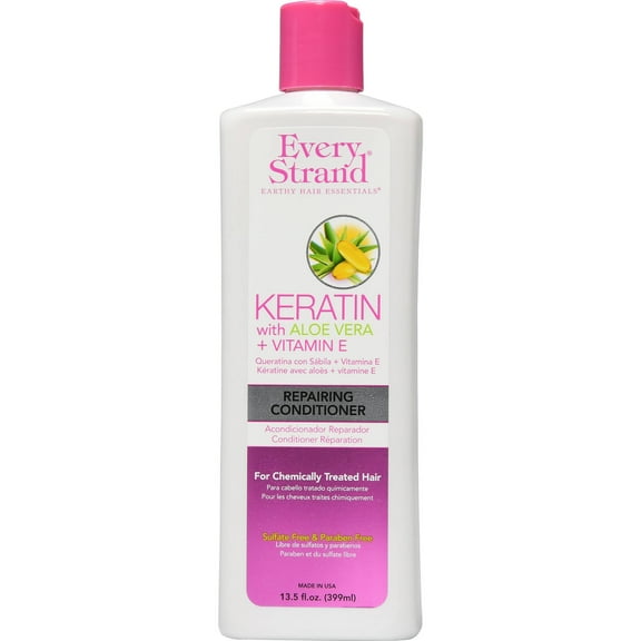 Every Strand Earthy Hair Essentials Daily Conditioners, 13.5 fl. oz., All Hair Types, Frizz, Moisturizing