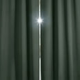 thumbnail image 6 of Exclusive Fabrics  Thermal Insulated Solid Blackout 120-inch Curtain Panel Pair, 6 of 6