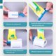 thumbnail image 4 of Toothpaste Squeezer,3 Pcs Toothpaste Extruder Roller Extruder Rotary Toothpaste Extruder Dispenser for Bathroom Toothpaste and Other Paste Holders, 4 of 5