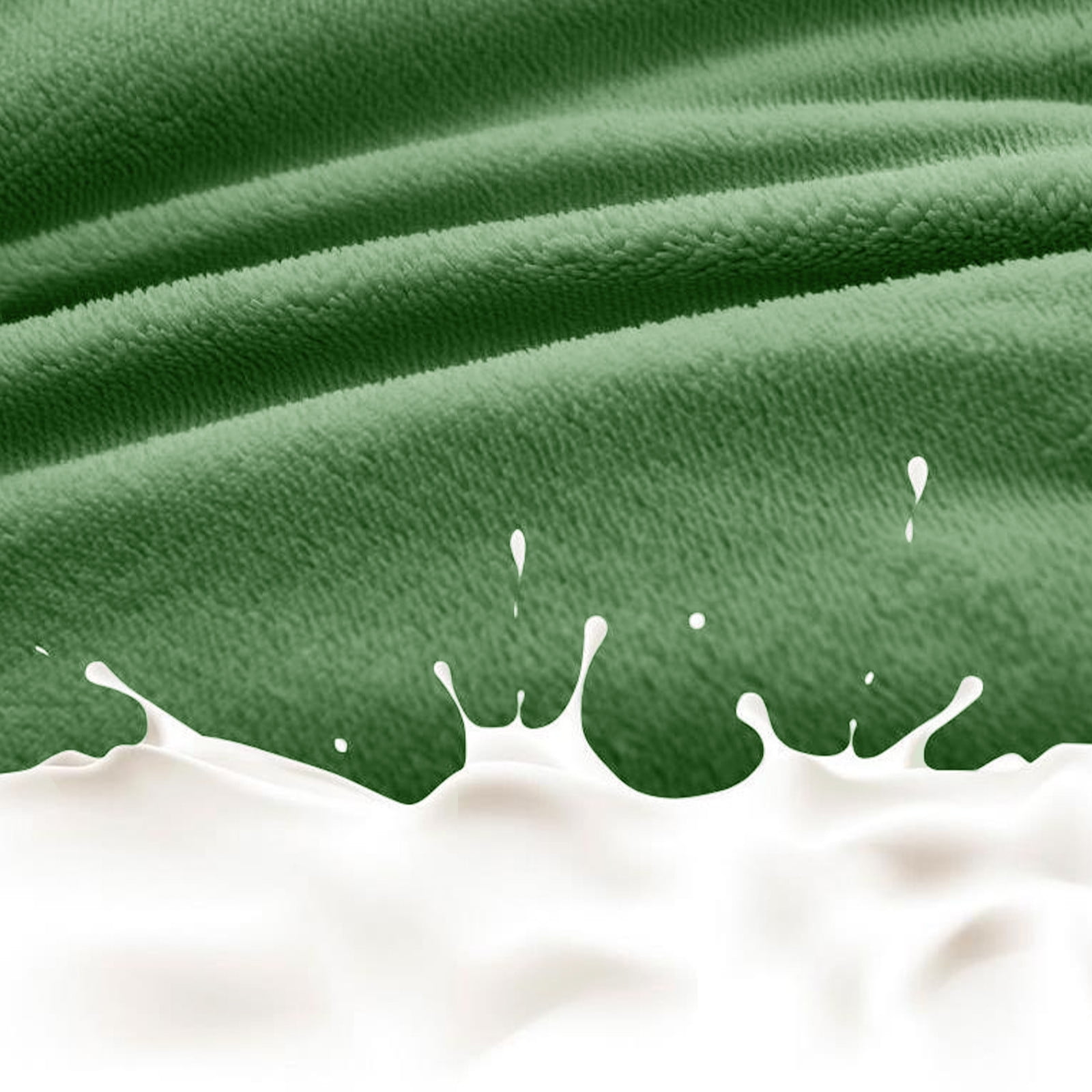 Kezqiaxn Thickened Comforter 150x200cm Milk Fleece Full Size Comforters Winter Quilt Doubles Lightweight Quilt Bed Thick Blankets Warm Cotton Quilt for Camping/Bedroom/All Season Green