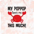thumbnail image 4 of Inktastic My Poppop Loves Me Boys or Girls Baby Bodysuit, 4 of 5