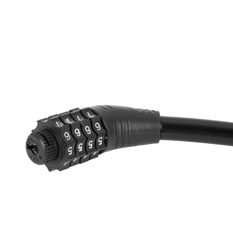 Security Portable Digit Resettable Combination Bike Cable Lock